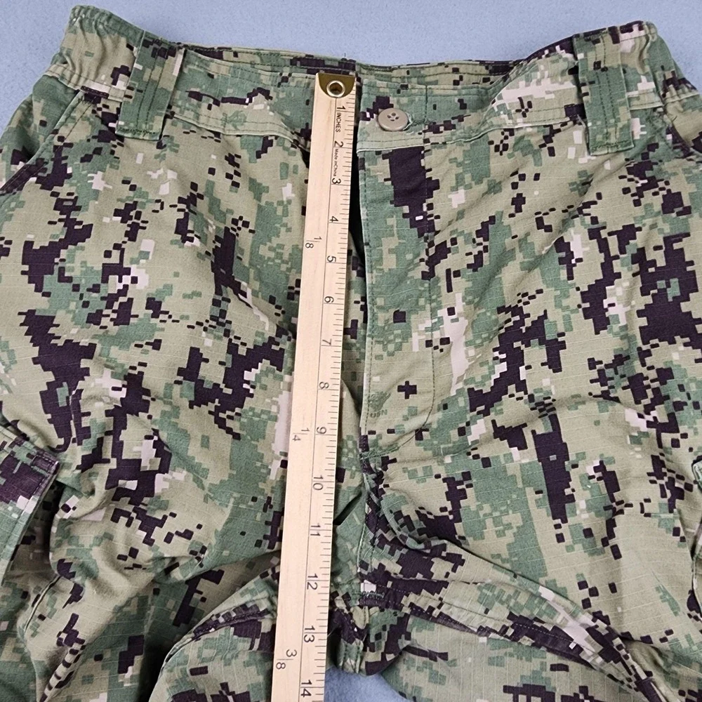 M & M Manufacturing Pants Mens M 33x31 Green NWU Type III Camo Cargo Workwear